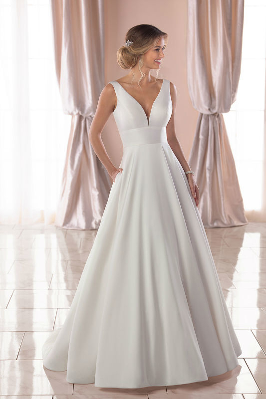 7678 A-line Wedding Dress by Stella York 